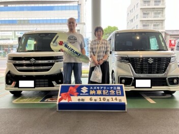 ☆★☆　K様 スペーシアカスタムご納車です！　☆★☆